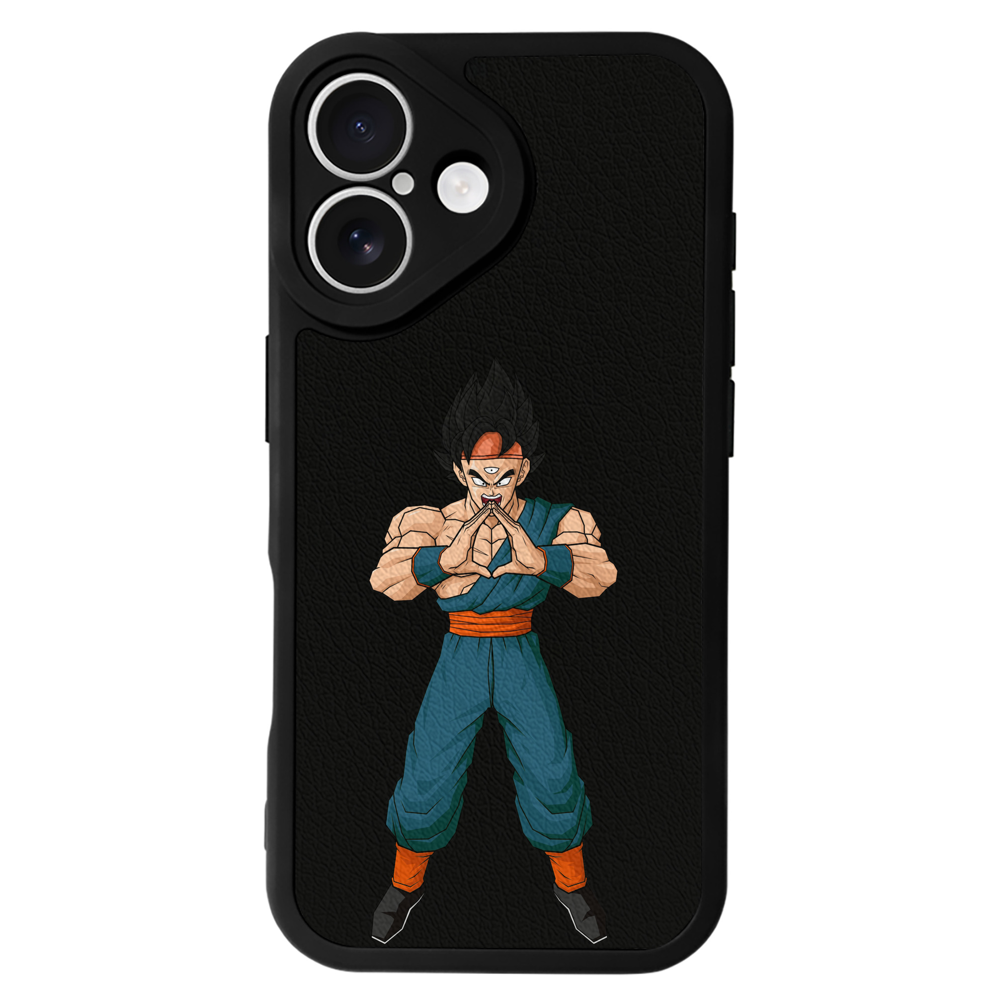 （画像用） ドラゴンボール DRAGON BALL 【iPhone 16シリーズ対応】シリコンスマホケース（レザー調） 材質：シリコン